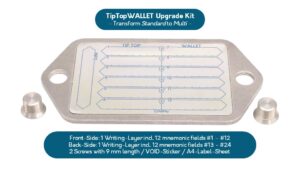 TipTopWALLET Upgrade Kit: Transform Standard to Multi